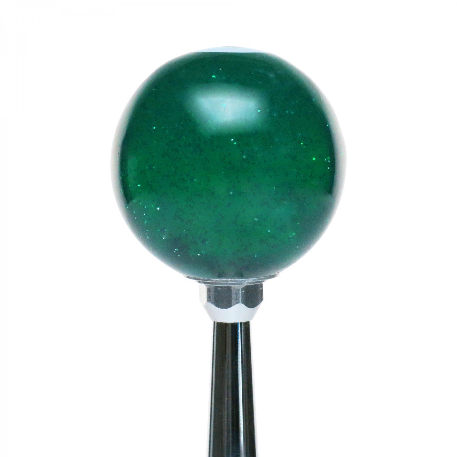 American Shifter 143198 Green Metal Flake Shift Knob with 5